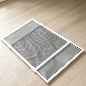 Adjustable Width Window Screen