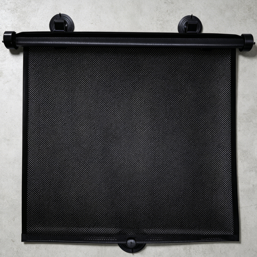2-Pack Retractable Roller Car Side Window Sun Shade