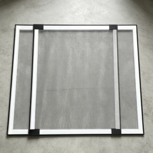 4-Pack Expandable Sliding Window Screen Aluminum Frame
