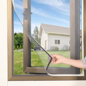 DIY Magnetic Window Screen