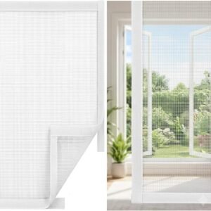 Self-Adhesive Fiberglass Mosquito Net White