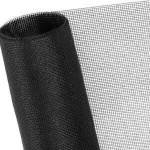 Fiberglass Window Screen Mesh Black