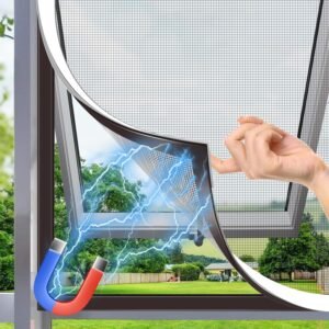 Adjustable Magnetic DIY Window Screen